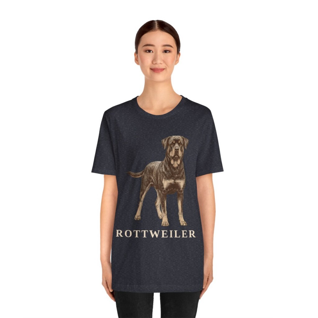 Rottweiler Lover Shirt, Vintage Dog Sketch Tee, Dog Lover Gift Rottweiler Lover Shirt, Vintage Dog Sketch Tee, Dog Lover Gift