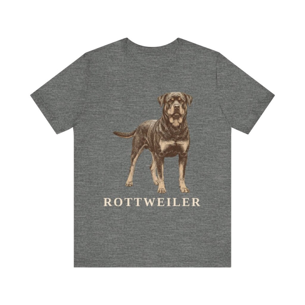 Rottweiler Lover Shirt, Vintage Dog Sketch Tee, Dog Lover Gift Rottweiler Lover Shirt, Vintage Dog Sketch Tee, Dog Lover Gift