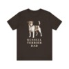 Russell Terrier Dad Shirt, Vintage Dog Sketch Tee, Dog Dad Gift