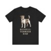 Russell Terrier Dad Shirt, Vintage Dog Sketch Tee, Dog Dad Gift