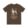 Russell Terrier Dad Shirt, Vintage Dog Sketch Tee, Dog Dad Gift