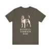 Russell Terrier Dad Shirt, Vintage Dog Sketch Tee, Dog Dad Gift