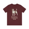 Russell Terrier Dad Shirt, Vintage Dog Sketch Tee, Dog Dad Gift