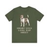 Russell Terrier Humor Shirt, Vintage Dog Sketch Tee, Dog Humor Gift