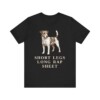 Russell Terrier Humor Shirt, Vintage Dog Sketch Tee, Dog Humor Gift