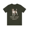 Russell Terrier Humor Shirt, Vintage Dog Sketch Tee, Dog Humor Gift