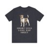 Russell Terrier Humor Shirt, Vintage Dog Sketch Tee, Dog Humor Gift