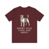 Russell Terrier Humor Shirt, Vintage Dog Sketch Tee, Dog Humor Gift