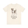 Russell Terrier Mom Shirt, Vintage Dog Sketch Tee, Dog Mom Gift