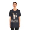 Russell Terrier Shirt, Vintage Dog Sketch Tee, Dog Lover Gift