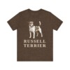 Russell Terrier Shirt, Vintage Dog Sketch Tee, Dog Lover Gift