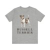 Russell Terrier Shirt, Vintage Dog Sketch Tee, Dog Lover Gift