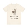Russian Toy Dad Shirt, Vintage Dog Sketch Tee, Dog Dad Gift
