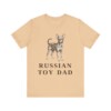 Russian Toy Dad Shirt, Vintage Dog Sketch Tee, Dog Dad Gift