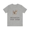 Russian Toy Dad Shirt, Vintage Dog Sketch Tee, Dog Dad Gift