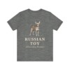 Russian Toy Latin Shirt, Vintage Dog Sketch Tee, Dog Latin Gift