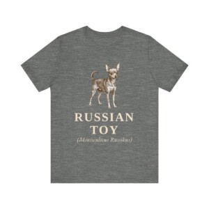 Russian Toy Latin Shirt, Vintage Dog Sketch Tee, Dog Latin Gift
