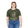 Russian Toy Latin Shirt, Vintage Dog Sketch Tee, Dog Latin Gift