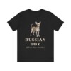 Russian Toy Latin Shirt, Vintage Dog Sketch Tee, Dog Latin Gift