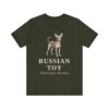 Russian Toy Latin Shirt, Vintage Dog Sketch Tee, Dog Latin Gift