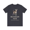 Russian Toy Latin Shirt, Vintage Dog Sketch Tee, Dog Latin Gift