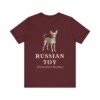 Russian Toy Latin Shirt, Vintage Dog Sketch Tee, Dog Latin Gift