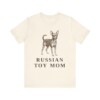 Russian Toy Mom Shirt, Vintage Dog Sketch Tee, Dog Mom Gift