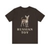 Russian Toy Shirt, Vintage Dog Sketch Tee, Dog Lover Gift