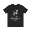Russian Toy Shirt, Vintage Dog Sketch Tee, Dog Lover Gift