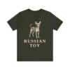 Russian Toy Shirt, Vintage Dog Sketch Tee, Dog Lover Gift