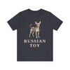 Russian Toy Shirt, Vintage Dog Sketch Tee, Dog Lover Gift