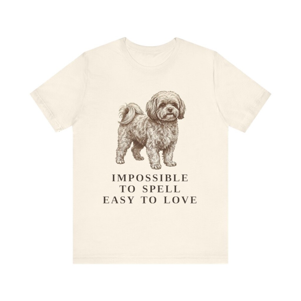Russian Tsvetnaya Bolonka Humor Shirt, Vintage Dog Sketch Tee, Dog Humor Gift