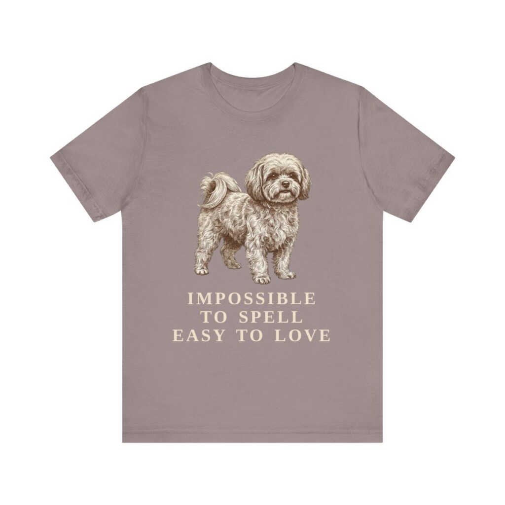Russian Tsvetnaya Bolonka Humor Shirt, Vintage Dog Sketch Tee, Dog Humor Gift