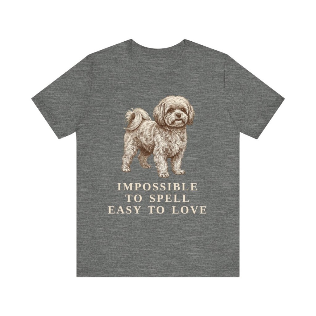 Russian Tsvetnaya Bolonka Humor Shirt, Vintage Dog Sketch Tee, Dog Humor Gift