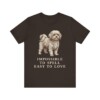 Russian Tsvetnaya Bolonka Humor Shirt, Vintage Dog Sketch Tee, Dog Humor Gift