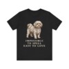 Russian Tsvetnaya Bolonka Humor Shirt, Vintage Dog Sketch Tee, Dog Humor Gift