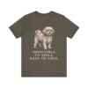 Russian Tsvetnaya Bolonka Humor Shirt, Vintage Dog Sketch Tee, Dog Humor Gift