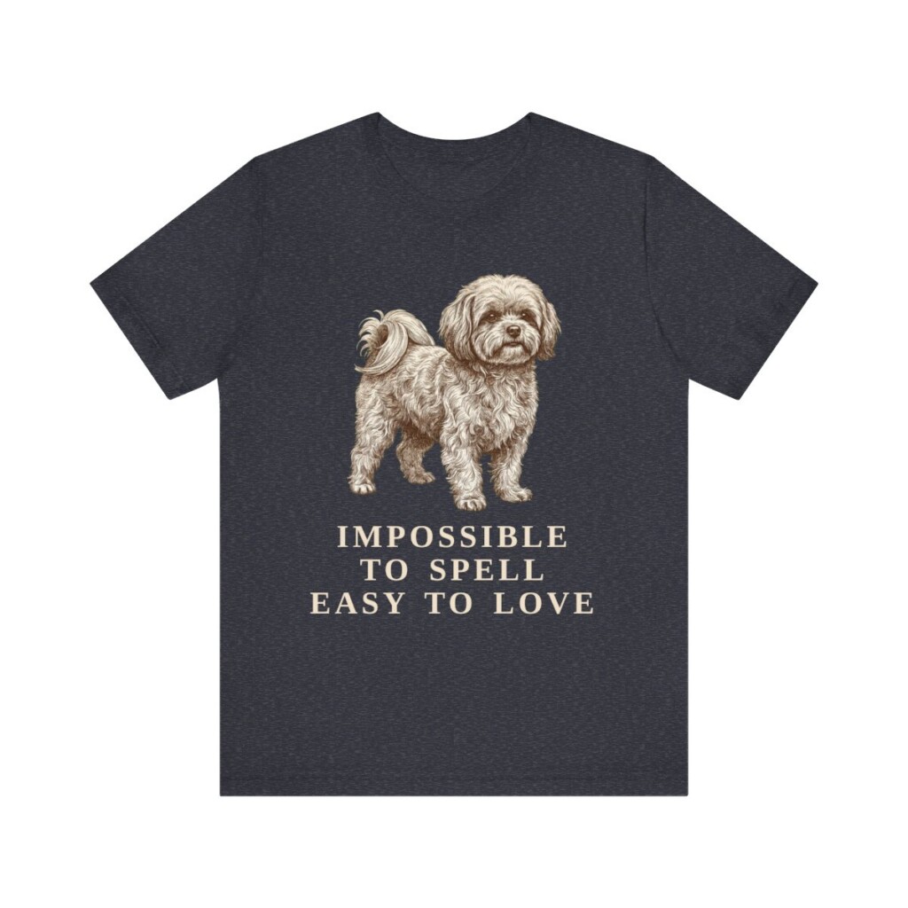 Russian Tsvetnaya Bolonka Humor Shirt, Vintage Dog Sketch Tee, Dog Humor Gift