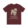 Russian Tsvetnaya Bolonka Humor Shirt, Vintage Dog Sketch Tee, Dog Humor Gift
