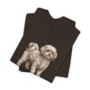 Russian Tsvetnaya Bolonka Latin Shirt, Vintage Dog Sketch Tee, Dog Latin Gift