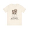 Russian Tsvetnaya Bolonka Latin Shirt, Vintage Dog Sketch Tee, Dog Latin Gift