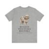 Russian Tsvetnaya Bolonka Latin Shirt, Vintage Dog Sketch Tee, Dog Latin Gift