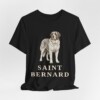 Saint Bernard Lover Shirt, Vintage Dog Sketch Tee, Dog Lover Gift Saint Bernard Lover Shirt, Vintage Dog Sketch Tee, Dog Lover Gift