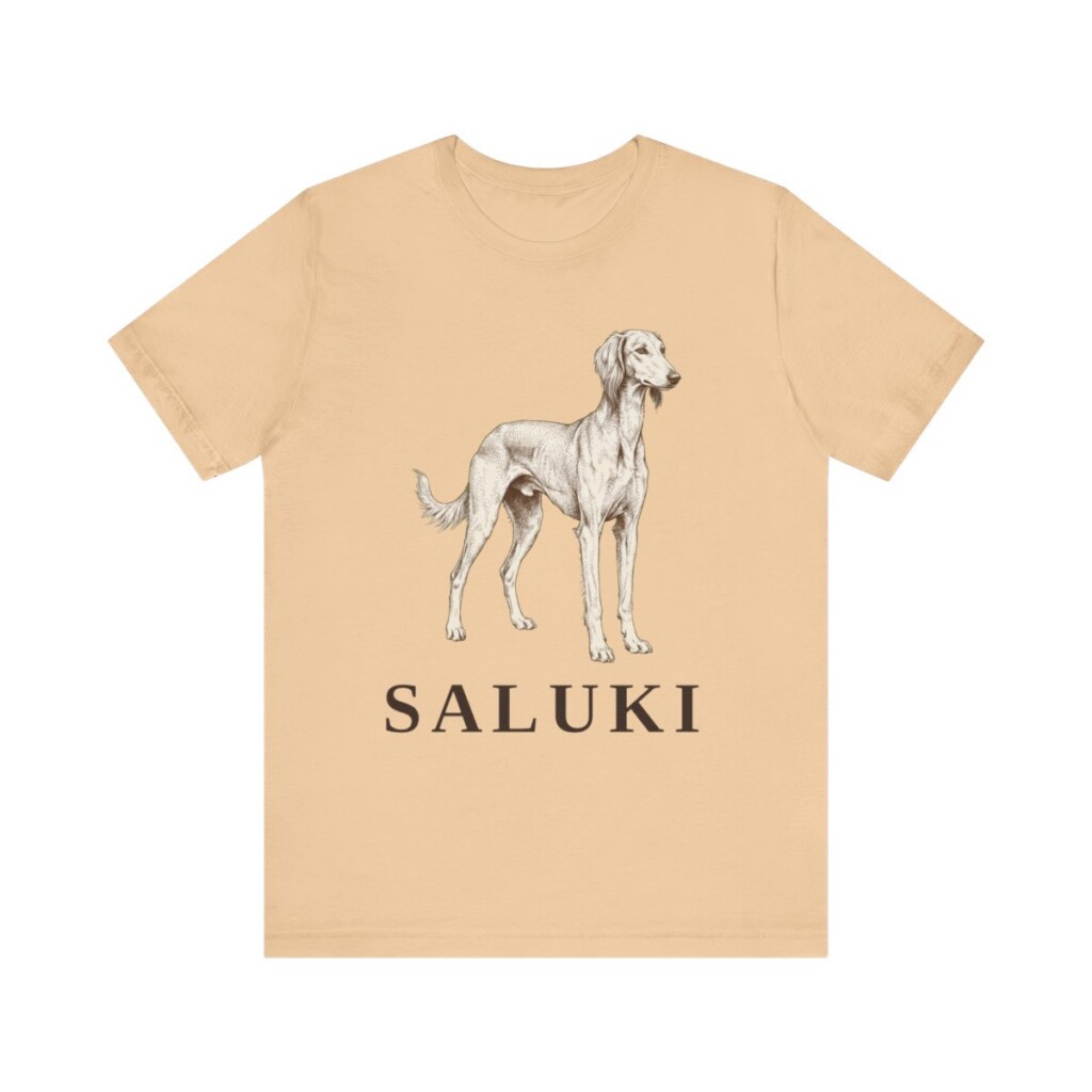 Saluki Lover Shirt, Vintage Dog Sketch Tee, Dog Lover Gift Saluki Lover Shirt, Vintage Dog Sketch Tee, Dog Lover Gift