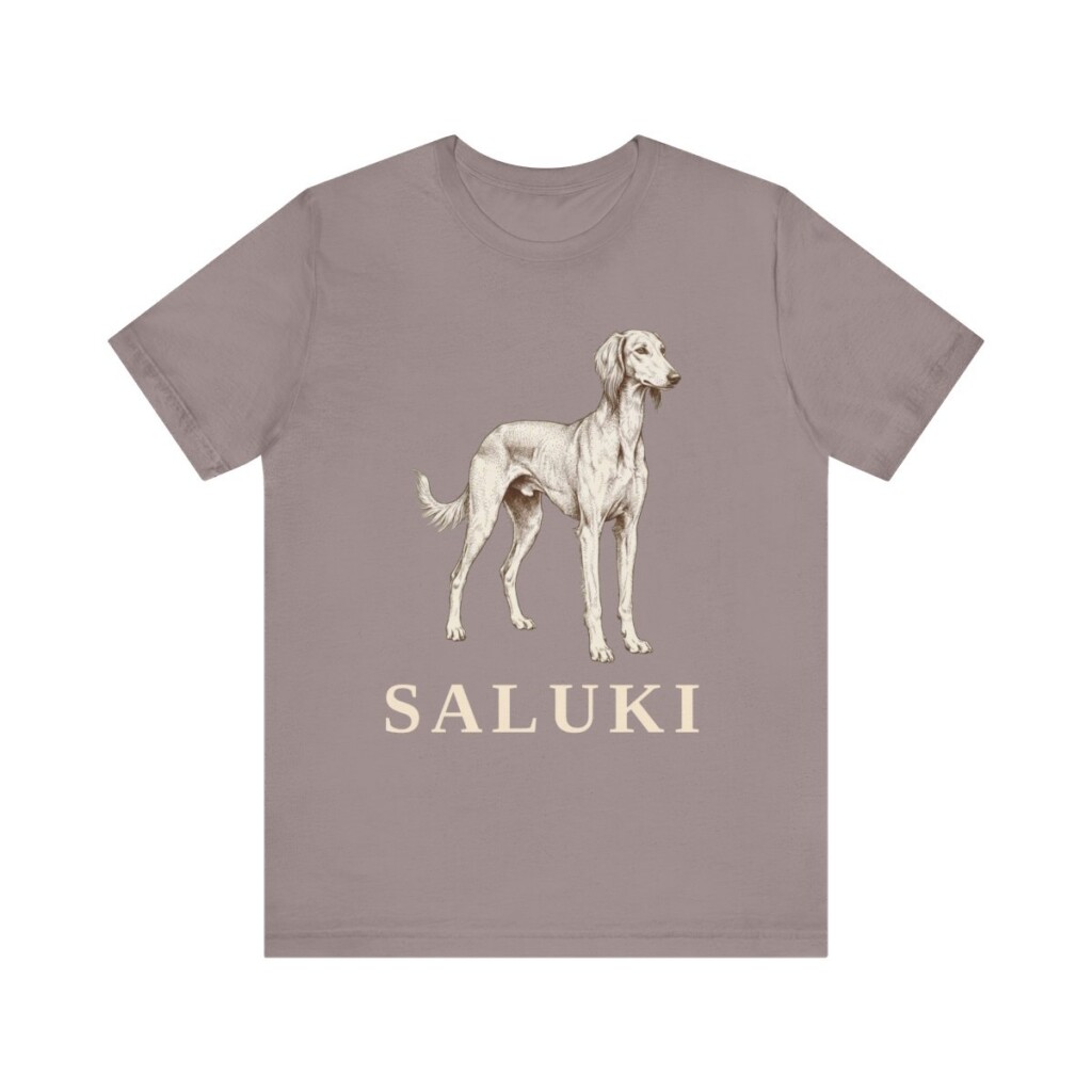 Saluki Lover Shirt, Vintage Dog Sketch Tee, Dog Lover Gift Saluki Lover Shirt, Vintage Dog Sketch Tee, Dog Lover Gift