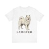 Samoyed Lover Shirt, Vintage Dog Sketch Tee, Dog Lover Gift