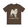 Samoyed Lover Shirt, Vintage Dog Sketch Tee, Dog Lover Gift