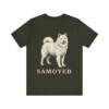 Samoyed Lover Shirt, Vintage Dog Sketch Tee, Dog Lover Gift