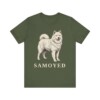Samoyed Lover Shirt, Vintage Dog Sketch Tee, Dog Lover Gift