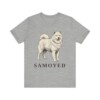 Samoyed Lover Shirt, Vintage Dog Sketch Tee, Dog Lover Gift